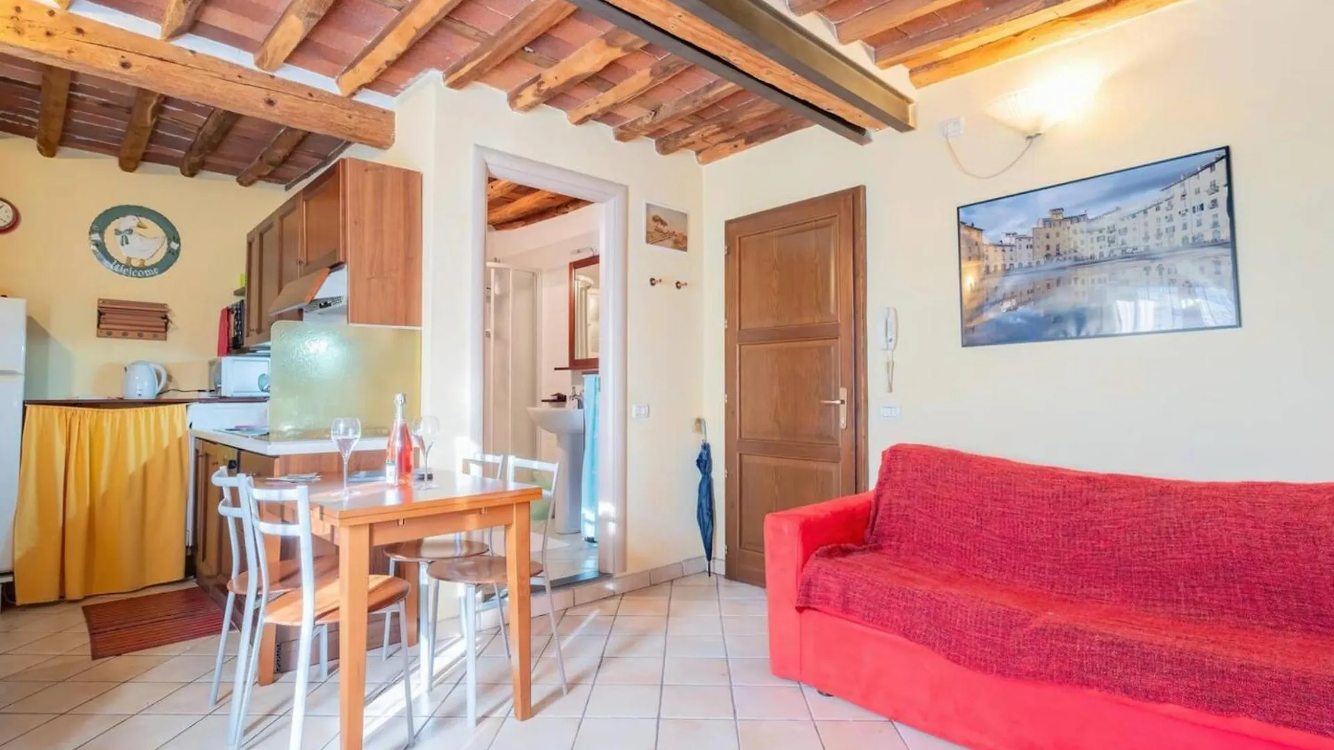 Apartmán Il Balconcino Del Borgo Lucca 0*,